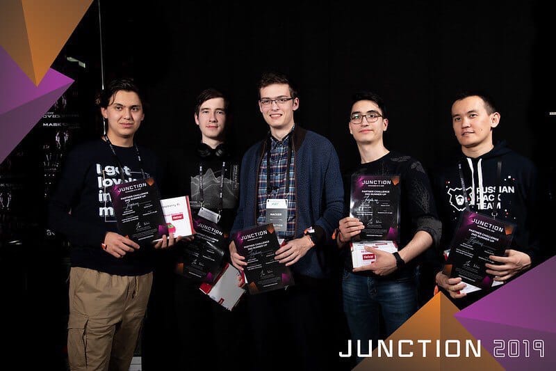 HSE Students Take Third Place at Junction International Hackathon Illustration for news: HSE Students Take Third Place at Junction International Hackathon
